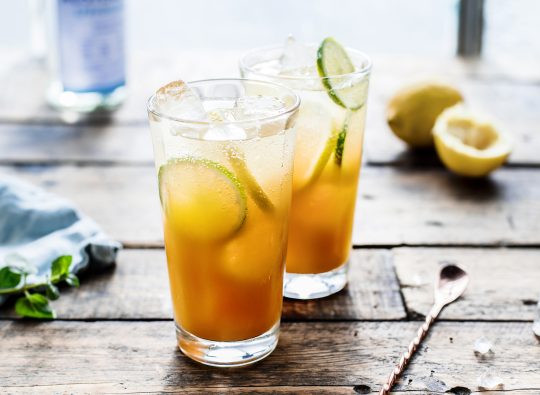 Pfirsich-Zitronen-Limonade