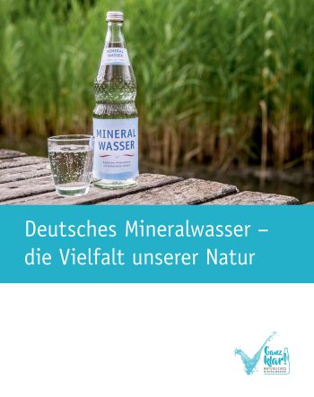 Broschüre „Deutsches Mineralwasser – die Vielfalt unserer Natur”
