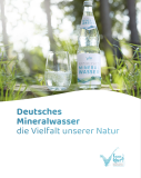 Broschüre „Deutsches Mineralwasser – die Vielfalt unserer Natur"