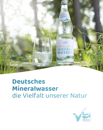 Broschüre „Deutsches Mineralwasser – die Vielfalt unserer Natur”