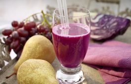 Weintrauben-Rotkohl-Smoothie