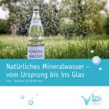 DVD-Cover: Natürliches Mineralwasser – vom Ursprung bis ins Glas