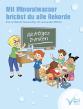 Kinderbroschüre „Mit Mineralwasser brichst du alle Rekorde“