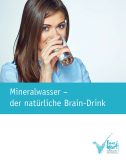 Broschüre "Mineralwasser – Der natürliche Brain-Drink"