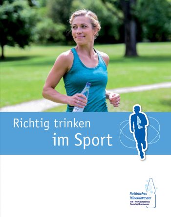 Broschüre „Richtig trinken im Sport”