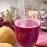 Weintrauben-Rotkohl-Smoothie