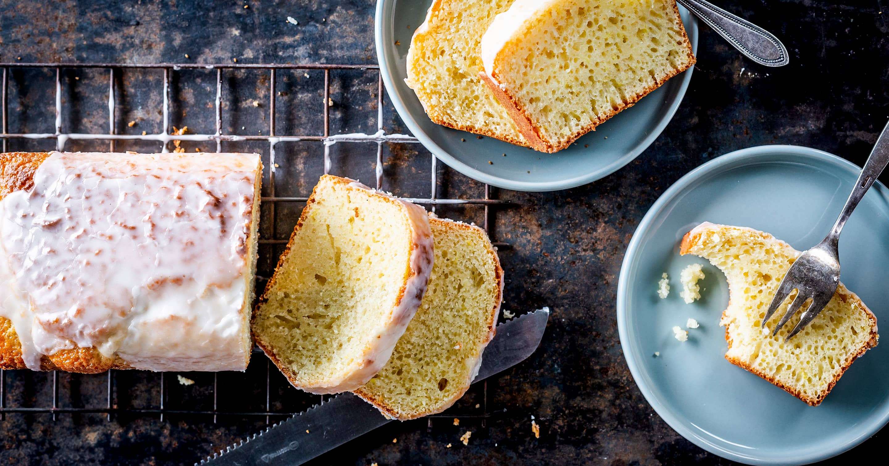 Rezept: Zitronenkuchen mit Mineralwasser